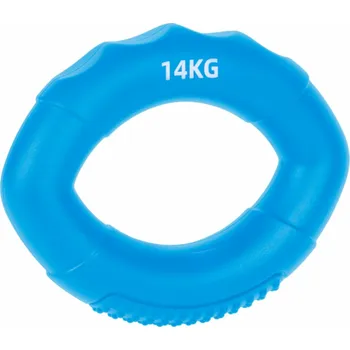 Posilovací kroužek silikonový 0 - 14 kg REBEL ACTIVE RBA-2501-BL modrý