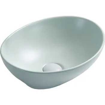 Umyvadlo Mexen Elza umyvadlo na desku 40 x 33 cm, mátová mat - 21014046 Koupelnové umyvadla