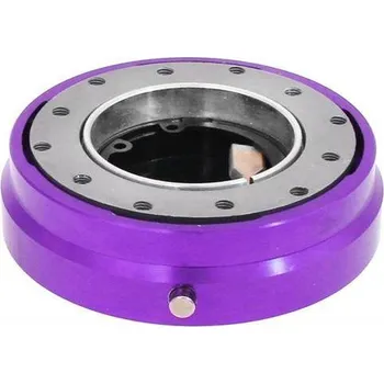 Tuning Rychloupínací nába volantu Mtuning - fialová SLIM