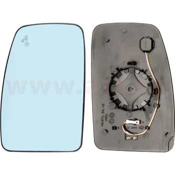 Sklo zpětného zrcátka s plastovým držákem vyhřívané, s hlídáním mrtvého úhlu L ACI 4388837