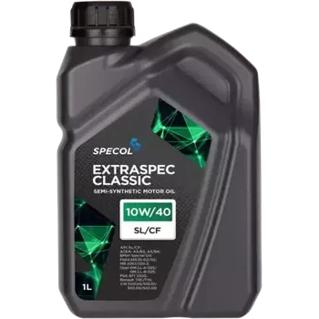 Motorový olej SPECOL EXTRASPEC CLASSIC SEMISYNTHETIC SL/CF 10W/40 1L