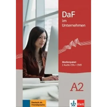 Německý jazyk DaF im Unternehmen A2 – Medienpaket 2CD + DVD