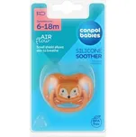 Canpol Babies Šidítko silikonové symetrické 6-18 m, mix variant