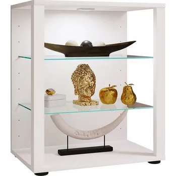 police Vcm Vitrína Glasol S, bílá