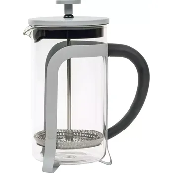 Varná konvice LEOPOLD VIENNA Moshi French Press, šedý, výška: 210 mm, délka: 151 mm