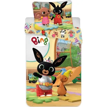 Bytový textil Povlečení do postýlky Králíček Bing 052 baby 100/135, 40/60