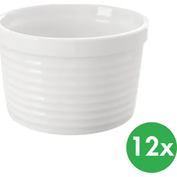 Talíř B2B Partner Miska zapékací, pr. 10 cm, v. 6,5 cm, porcelán, bílá, 12 ks