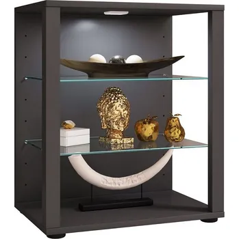 police Vcm Vitrína Glasol S, antracitová