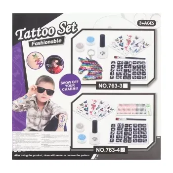 Odstranitelné tetování Popron.cz Tetovací sada