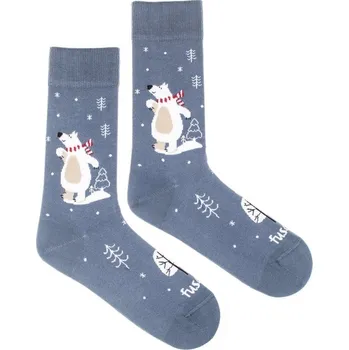 Dámské ponožky Ponožky Medvěd lední L