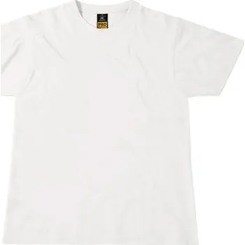 Pánské tričko B&C Unisex triko TUC01 White L