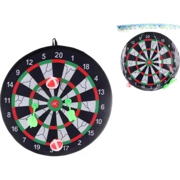 Terč na šipky Lamps Terč s míčky a šipkami na suchý zip