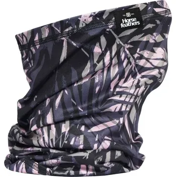 Nákrčník Dámský nákrčník Horsefeathers NECK WARMER UNI Černá, Růžová, Bílá