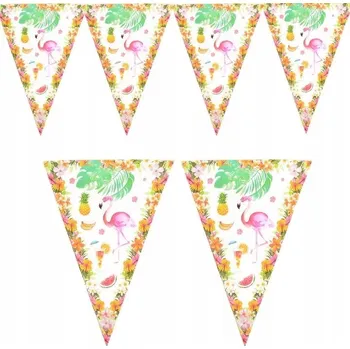 Girlanda plameňáci k narozeninám PartyPal 2 m