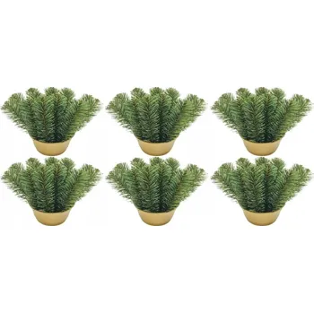 Květináč CEMENCIAK Květináč KVĚTINÁČ těžkým podstavcem, 6 Ks na květinové kytice, dekorace 15 cm