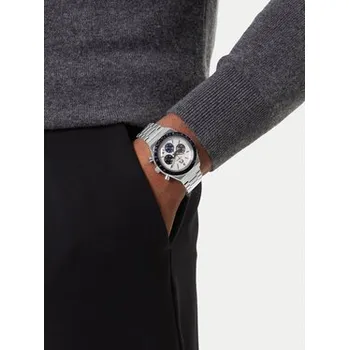 Hodinky Hodinky Timex Q Timex® Chronograph TW2Y36200 Stříbrná OS