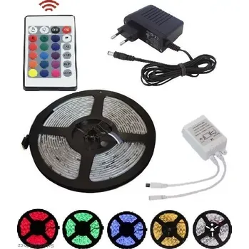 LED páska Lighting 5022 LED pásek RGB komplet 2 metry (LED pásek komplet 2metry multicolor)