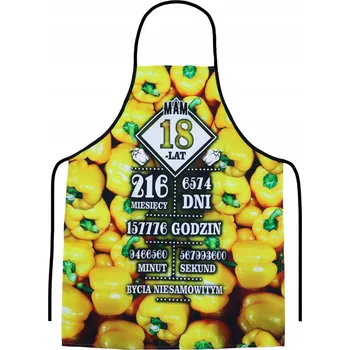 Kuchyňská zástěra Kuchyňská zástěra - Dárek k 18. narozeninám