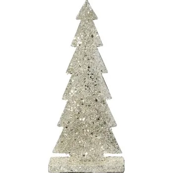 Vánoční dekorace Vánoční dekorace stromeček 52 cm stříbrná