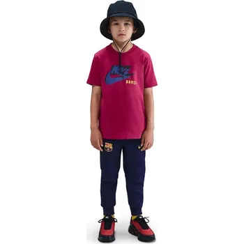 Dívčí tričko Dětské tričko Nike FC Barcelona Soccer Big HQ8362-620 XL (158-170)