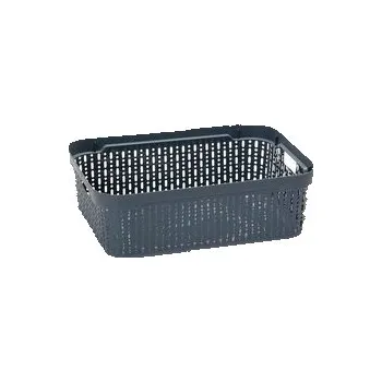 Odpadkový koš PLASTOVÝ KOŠ MORSETTA XL TMAVĚ ŠEDÝ -JAG