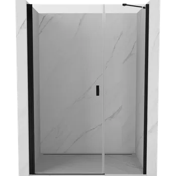 Sprchové dveře Mexen Mist-B sprchové dveře jednokřídlé 95 cm, transparentní, černé - 8A2-095-001-70-00 Sprchové dveře