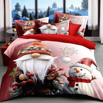 Povlečení Francouzské povlečení Homa KIRIMAS FRIENDS 6-dílná sada 200x220 cm