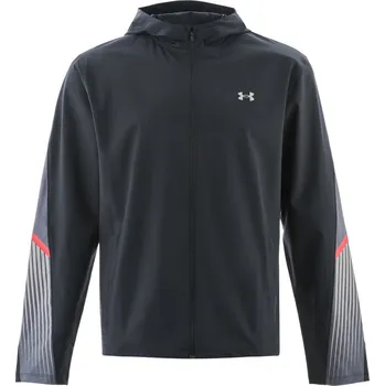 Pánská sportovní bunda Under Armour VELOCITI STORM HOODED JACKET černá 6005900-001 - 3XL | UK 6,5 | US 9