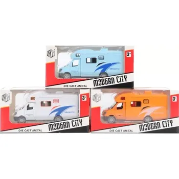 autíčko Lamps Auto karavan kovový 3 barvy