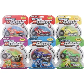 Robot Transformující robot – motorka, plastový model pro děti