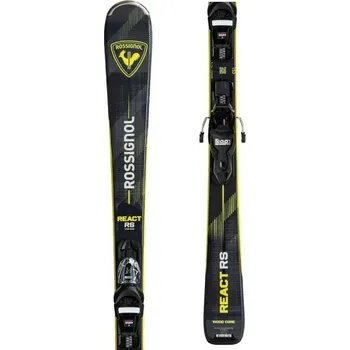 Sport Unisex sjezdové lyže Rossignol REACT RS XPRESS + XPRESS 10 GW 145 Černá, Tmavě šedá, Žlutá, Bílá