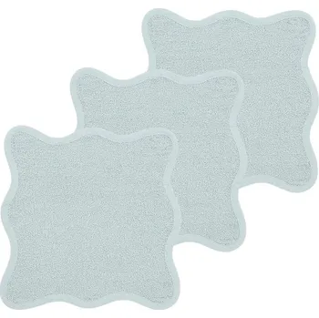 Meyco Froté žínky Wavy 3 balení - Grey blue