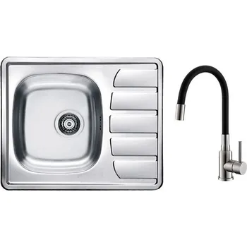 Granitový dřez SET Alveus ZOOM 10 MINTAS BRS/černá