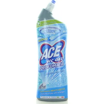 WC čistič ACE WC gel Brezza Marina se třpytkami 700 ml