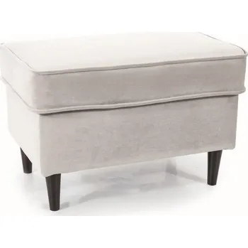 Taburet Taburet Ron Velvet, světle šedá