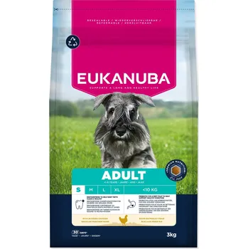 Krmivo EUKANUBA Adult Small breed rich in fresh chicken 3 kg-KS