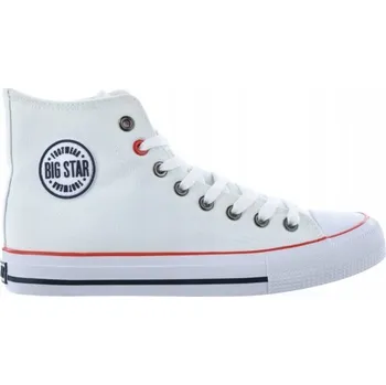 Dámské tenisky Bílé kotníkové tenisky Big Star T274026, vel. 39