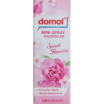 Osvěžovač vzduchu DOMOL náplň do mini osvěžovače vzduchu Sweet Flowers 25 ml
