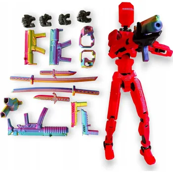 Figurka Sběratelská figurka MAXI LEGENDY mini figurka ČERVENÁ PRŮHLEDNÁ 20 CM FADE CS