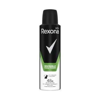 Rexona Men Invisible Fresh Power Antiperspirant ve spreji 150 ml