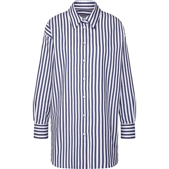 723723 - Dlouhá halenka oversize Seidensticker - pro ženy - vel. 44 - barva: modrá