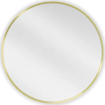 Zrcadlo Mexen Loft koupelnové zrcadlo kulaté 65 cm, zlatý rám - 9850-065-065-000-50 Koupelnová zrcadla