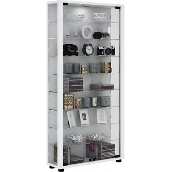 Komoda Vcm Vitrína Lumo Maxi, bílá