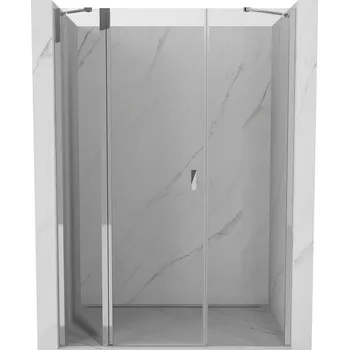 Sprchové dveře Mexen Mist sprchové dveře výklopné 125 cm, transparentní, chrom - 8A4-125-001-01-00 Sprchové dveře