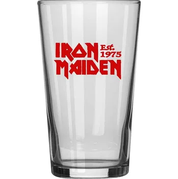 Sklenice sklenice IRON MAIDEN - EST 1975 - RAZAMATAZ