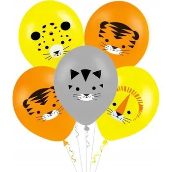 Balónek Sada 5 balónků se zvířátky