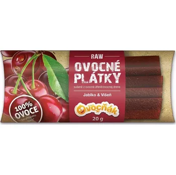 Sušená potravina Ovocňák Plátky jablko a višeň