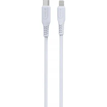Datový kabel Kabel USB-C - Lightning 1,0 m 27W 3A bílý
