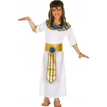 Karnevalový kostým KOSTÝM KLEOPATRA FARAONKA EGYPT 116 bílá Kleopatra S