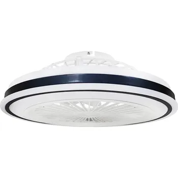 Domácí ventilátor Optonica LED ventilátor stropní 36W/3CCT 2880LM 100-240V WHITE/BLACK - REMOTE CONTROL